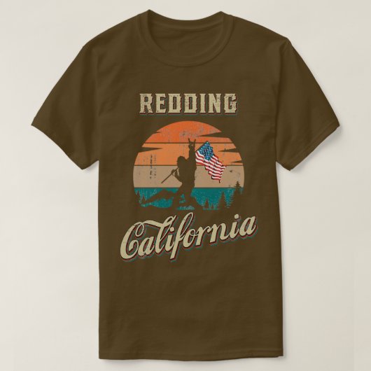 Redding Californië T-shirt (Design voorkant)