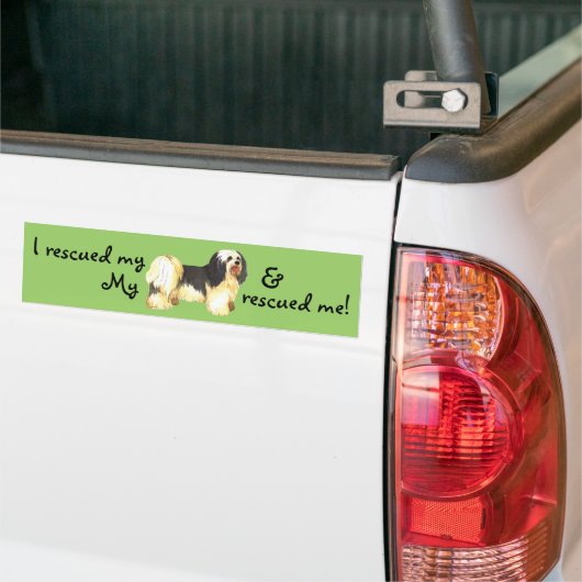 Redding Havanese Bumpersticker (Op Truck)