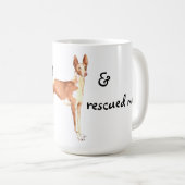 Redding Ibizan Hound Coffee-Mok Koffiemok (Voorkant rechts)