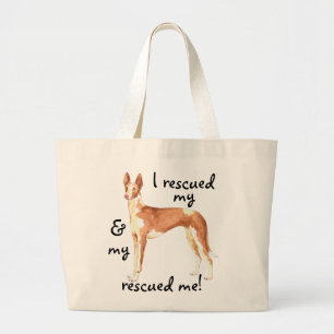 Redding Ibizan Hound Grote Canvas tas