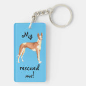 Redding Ibizan Hound Sleutelhanger (achterkant)
