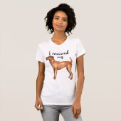 Redding Ierse Terrier T-shirt (Voorkant volledig)