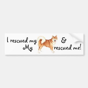 Redding IJslandse Sheepdog Bumpersticker