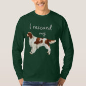 Redding Irish Red en White Setter T-shirt (Voorkant)