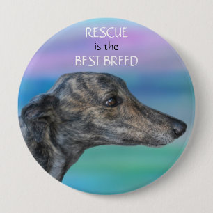 Redding is de beste pauze ronde button 4,0 cm