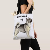 Redding Noorse Elkhound Tote Bag (Dichtbij)