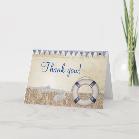 Redding op zand kaart (Voorkant)