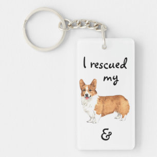 Redding Pembroke Welsh Corgi Sleutelhanger