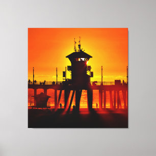 Redding Toren Nul (Canvas 40" x 40") Canvas Afdruk