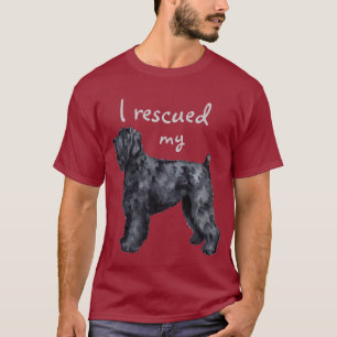 Redding zwarte Russische Terrier T-shirt