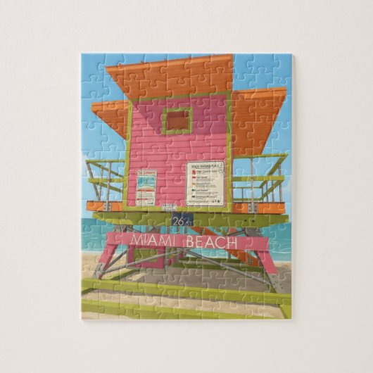 Reddings toren Miami Beach Legpuzzel (Verticaal)