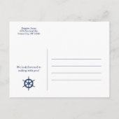 Reddingsboei Datum Datum Kaart (Achterkant)