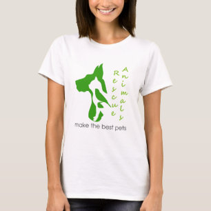 Reddingsdieren meer de beste huisdieren t-shirt