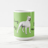 Reddingsdogo Argentino Koffiemok (Center)