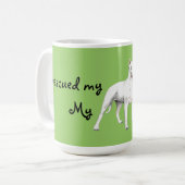 Reddingsdogo Argentino Koffiemok (Voorkant links)