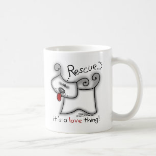 Reddingsdosis ... Het is een liefdesding Koffiemok