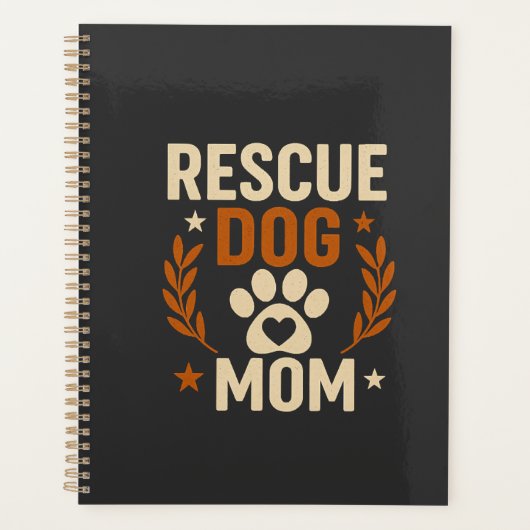 Reddingshond Moeder Planner (Voorkant)