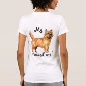Reddingskairn Terrier T-shirt (Achterkant)