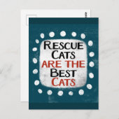 Reddingskatten zijn het beste Briefkaart (Voorkant / Achterkant)