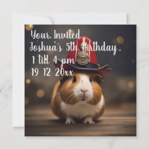 **"Reddingsklaar: cavia in het Pet van een brandwe Kaart