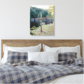 Reddingskruis Canvas Afdruk (Insitu (Slaapkamer))