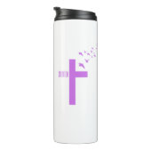 Reddingskruis met duiven thermosbeker (Geroteerd rechts)