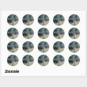Reddingskruis Ronde Sticker (Vel)