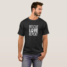 Reddingsliefde Herhaal T-Shirt Shirt T-shirt - Pet