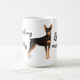 Reddingsminiatuur Pinscher Koffiemok