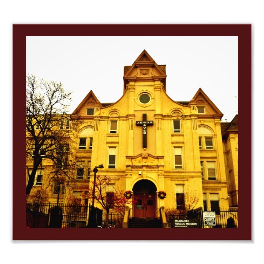 Reddingsmissie Milwaukee Foto Afdruk (Voorkant)