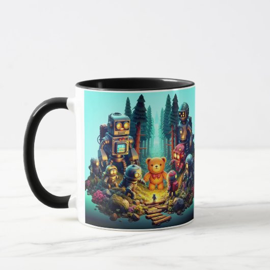 Reddingsmissie: Robots en de verloren Teddybeer Mok (Links)