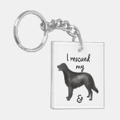 Reddingsplatte reddingsophaalservice sleutelhanger (Voorkant Links)