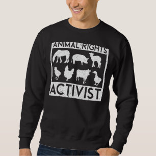 Reddingsrechten van dierenactivisten trui