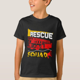 Reddingsteam Levensredder Brandweerman Cadeau Trot T-shirt