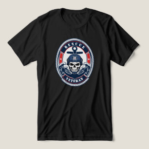 Reddingsveteraan Maritieme Zoek- en Reddingsoperat Tri-Blend Shirt
