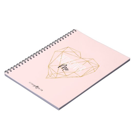 Redécouvrez-moi petit carnet de notes à spirale (Côté gauche)