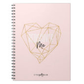 Redécouvrez-moi petit carnet de notes à spirale (Devant)