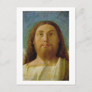 Redeemer (olie op het paneel) briefkaart