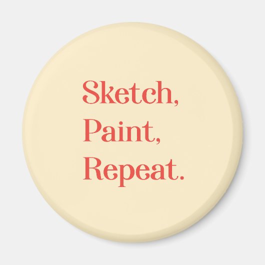 Redefine Creativity by Embracing the Art Magneet (Voorkant)