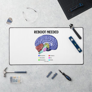 Redémarrer l'Humour Geek d'anatomie cérébrale néce