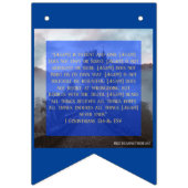 Rédempter la bannière de Bunting de l'Écriture de  (Deuxième drapeau)