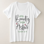 Rédemption radiante - Ésaïe 61:3 Conception chréti (Design devant)