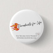 Redemption Ranch Dareduivel Button (Voorkant)