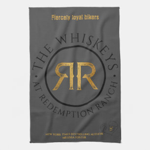 Redemption Ranch Whiskeys Logo keukenhanddoek