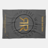 Redemption Ranch Whiskeys Logo serviette de cuisin (Horizontal)