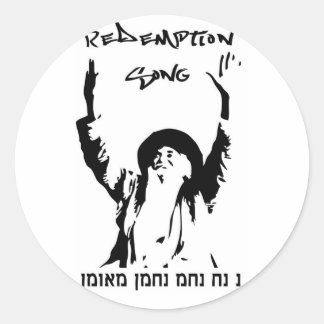 Redemption Song Sticker groter formaat