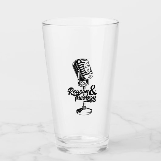 Reden- en theologiebier glas (Voorkant)