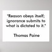 Reden Poster (Voorkant)