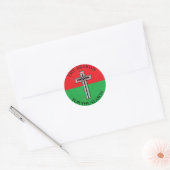Reden voor de Kerst stickers van het seizoen (Envelop)