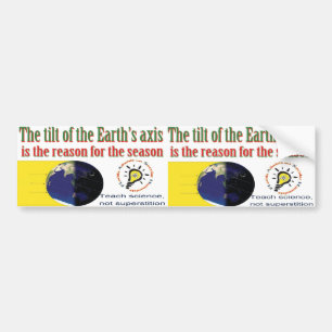 reden voor het seizoen 2fer bumpersticker